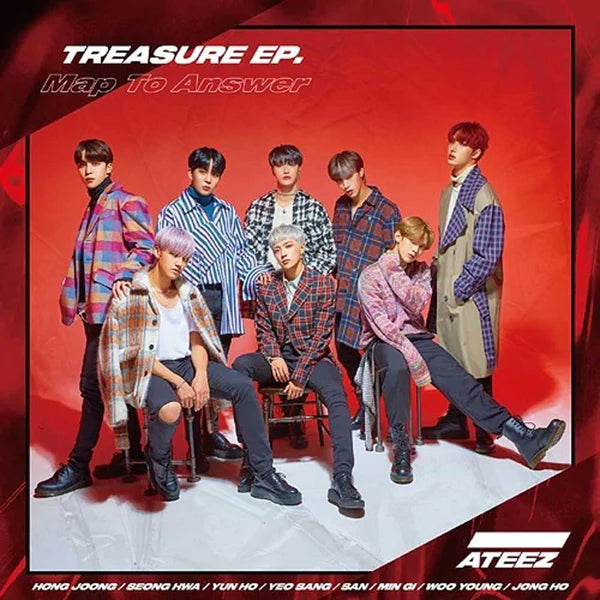 ATEEZ (에이티즈) JAPANESE ALBUM - [TREASURE EP. Map To Answer] (TYPE Z)