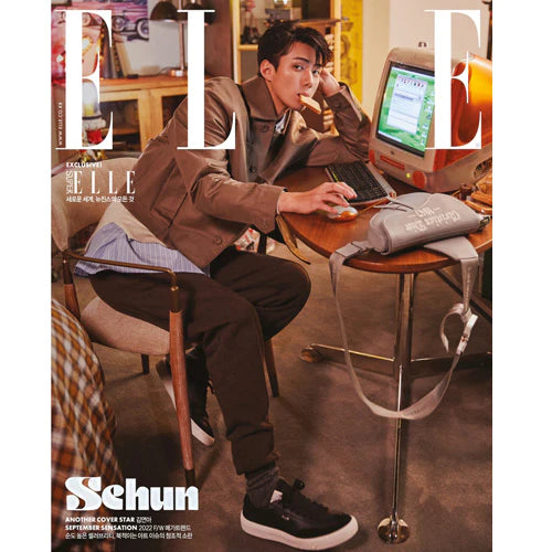 ELLE KOREA - SEP 2022 [COVER : SEHUN (EXO)]