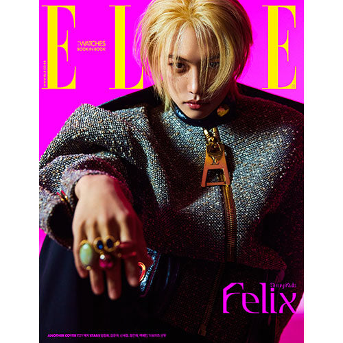 ELLE KOREA - MAY 2023 [COVER: FELIX (STRAY KIDS)] (A-C VER)