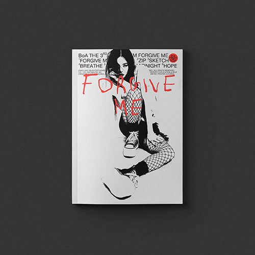 BoA (보아) 3RD MINI ALBUM - [Forgive Me] (Forgive Ver.)