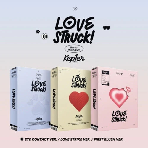 Kep1er (케플러) 4TH MINI ALBUM - [LOVESTRUCK!] (+EXCLUSIVE PHOTOCARD)