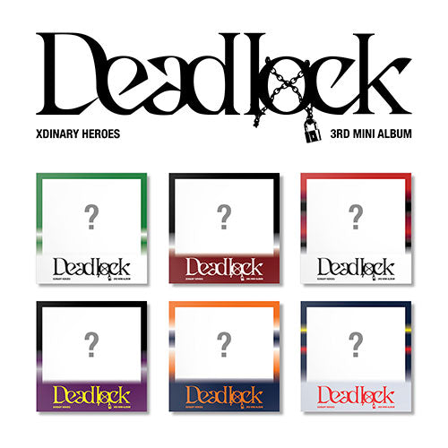 XDINARY HEROES (엑스디너리 히어로즈) 3RD MINI ALBUM - [Deadlock] (COMPACT ver. +EXCLUSIVE GIFT)