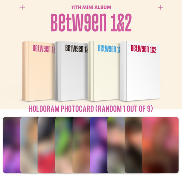 TWICE 11TH MINI ALBUM - [BETWEEN 1&2] (+ HOLOGRAM PHOTOCARD)