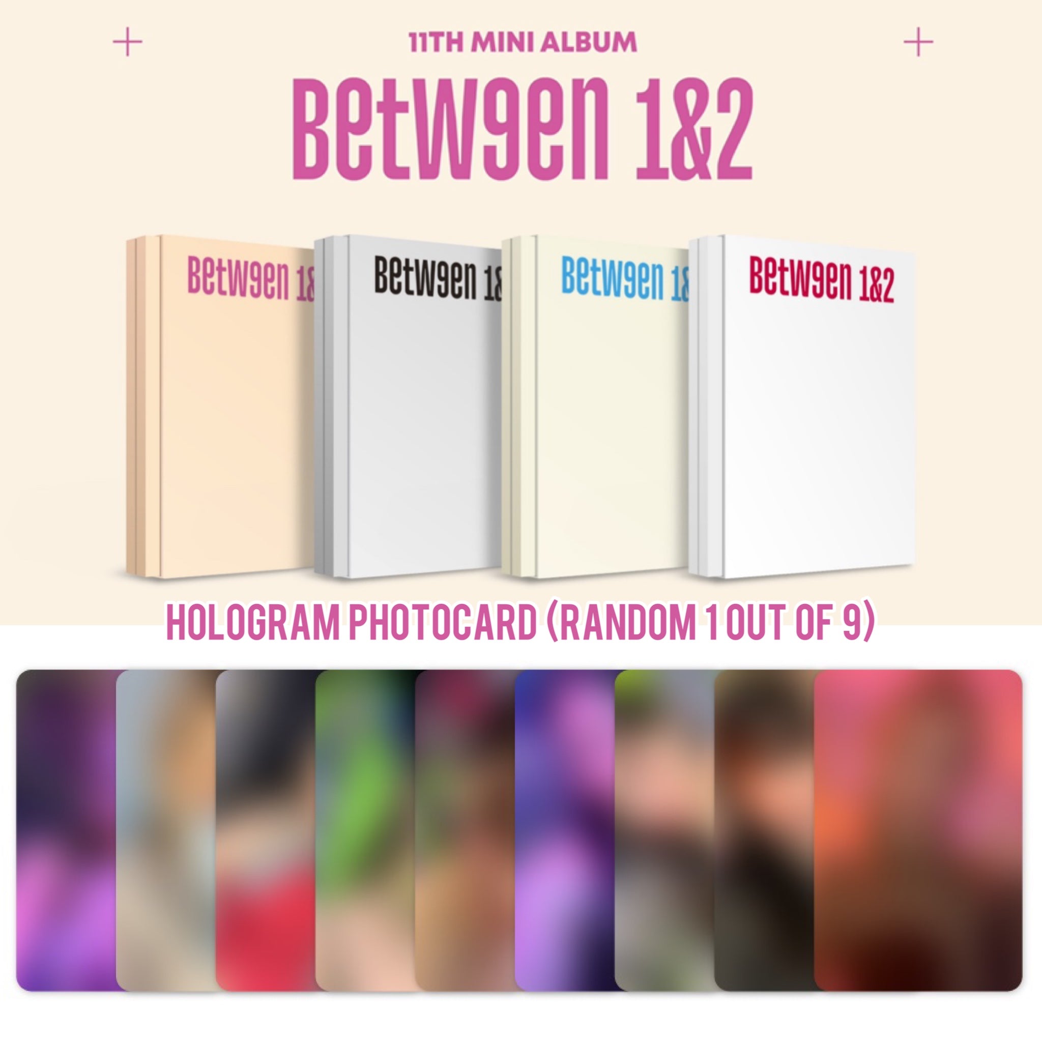 Twice 1 2 Album Details, Twice 1 2 Photocards