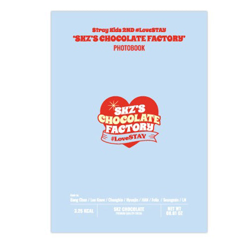 STRAY KIDS (스트레이키즈) 2ND #LOVESTAY - [SKZ'S CHOCOLATE FACTORY] (PHOTOBOOK  SET)